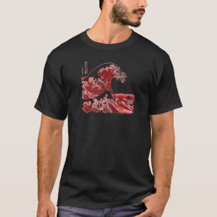 Berühmte Klassik Japanisch Fine Great Wave Hokusai T-Shirt