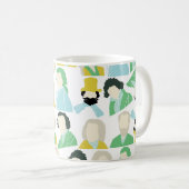 Berühmte Komponisten für Kaffeemaschine Tasse (VorderseiteRechts)