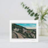 Berühmte Kreislaufbrücke, LoweMt. Lowe, CA Postkarte (Stehend Vorderseite)