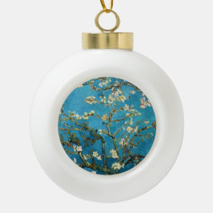 Berühmte Kunst - blühender Mandelbaum. Vincent van Keramik Kugel-Ornament