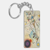 Berühmte Kunst | Zusammensetzung VIII | Kandinsky Schlüsselanhänger (Vorderseite links)