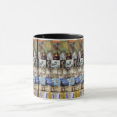 Berühmte Kunstcollage, Tasse (Zentrum)