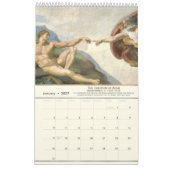 Berühmte Kunstwerke aller Zeiten Kalender (Jan 2027)