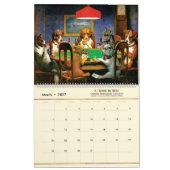 Berühmte Kunstwerke aller Zeiten Kalender (Mär 2027)