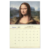 Berühmte Kunstwerke aller Zeiten Kalender (Feb 2027)
