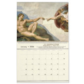 Berühmte Kunstwerke aller Zeiten Kalender (Jan 2026)