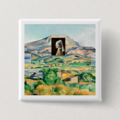 Berühmte Landschaft und Bilder der bildenden Kunst Button (Vorderseite)