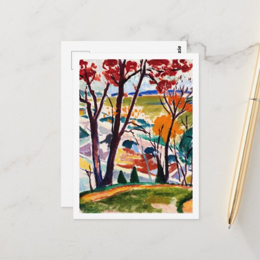 Berühmte Landschaftsbrücke Huntingdon Valley by Sa Postkarte (Vorderseite/Rückseite Beispiel)