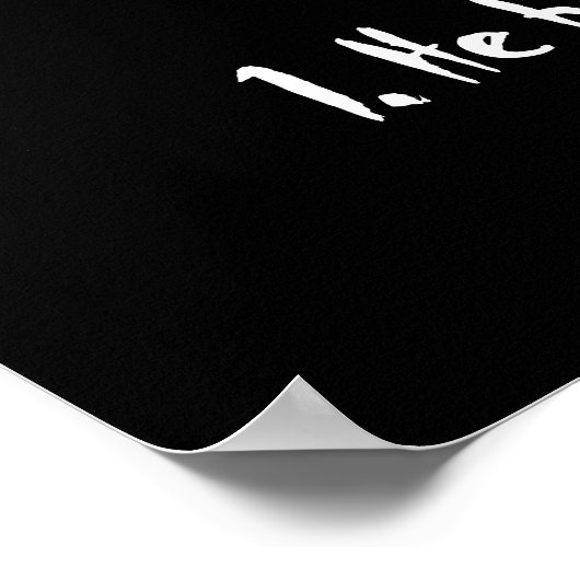 Berühmte letzte Worte vor TPK Poster (Ecke)