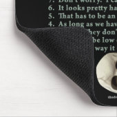 Berühmte letzte Wörter im Roleplaying: Top Ten Mousepad (Ecke)