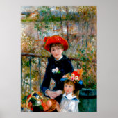 Berühmte Malerei - Pierre Auguste Renoir Poster (Vorne)
