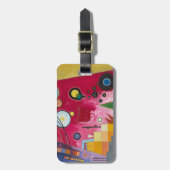 Berühmte Malerei Rot Gepäckanhänger (Vorderseite vertikal)