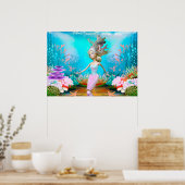 Berühmte Meerjungfrau Poster (Küche)