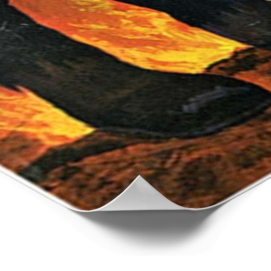 Berühmte Monster-Sprache Poster (Ecke)