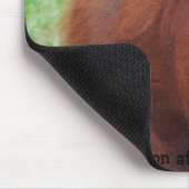 Berühmte Orang-Utan Mutter Mousepad (Ecke)