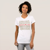 Berühmte Paare T-Shirt (Vorne ganz)