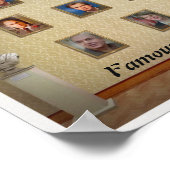 Berühmte Parkinson-Patienten Poster (Ecke)