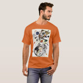 Berühmte Querstraße - Kandinsky Moderne Kunst T-Shirt (Vorne ganz)