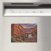 Berühmte Red Rocks Magnet (In Situ (Geschirrspüler))