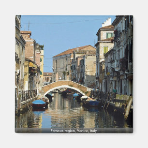 Berühmte Region, Venedig, Italien Magnet