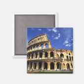Berühmte Ruinen des Kolosseums in Rom, Italien Magnet (Vorderseite/Rückseite)