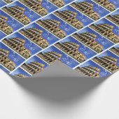 Berühmte Ruinen des Kolosseums | Rom Geschenkpapier (Ecke)