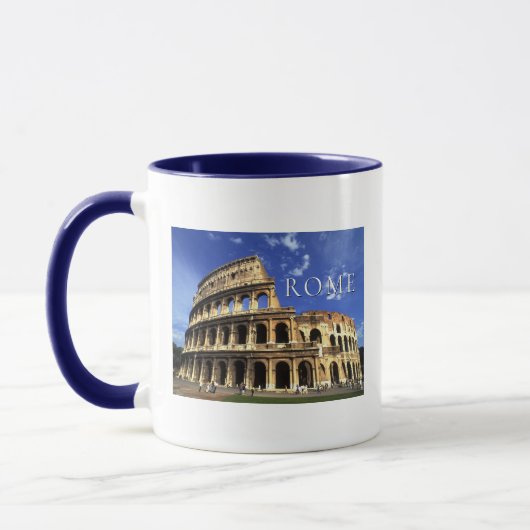 Berühmte Ruinen des Kolosseums | Rom Tasse (Links)