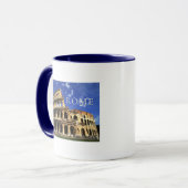 Berühmte Ruinen des Kolosseums | Rom Tasse (Vorderseite Links)