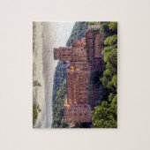 Berühmte Schlossruinen, Heidelberg, Deutschland Puzzle (Vertikal)