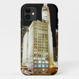 Berühmte Sehenswürdigkeit Chicagos nachts Case-Mate iPhone Hülle