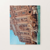 Berühmte Sehenswürdigkeit Trevi-Brunnen Puzzle (Vertikal)