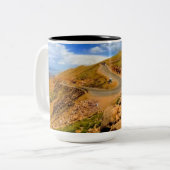 Berühmte Spiess-Höchstberg in Colorado Zweifarbige Tasse (Vorderseite Links)