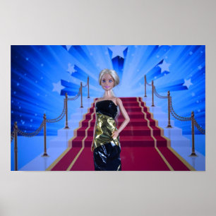 Berühmte Sterne und Prominente Poster