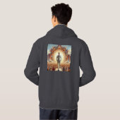 Berühmte Straße Hoodie (Schwarz voll)
