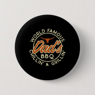 Berühmte Vater Grillen Grillin Barbecue Fathers Da Button