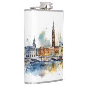 Berühmte Wahrzeichen Design Flachmann (Rechts)
