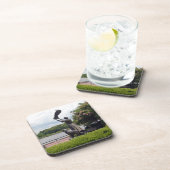 Berühmte wellenartig bewegende Dame der Savanne Untersetzer (Rechte Seite)