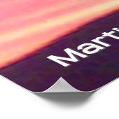 Berühmte Worte: Baum - da Vinci - Poster (Ecke)