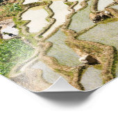Berühmte Yuanyang Rice Terraces - Yunnan, China Fotodruck (Ecke)