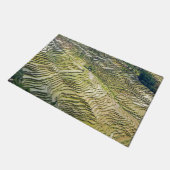 Berühmte Yuanyang Rice Terraces - Yunnan, China Fußmatte (Schrägansicht)