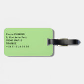 Berühmte Yuanyang Rice Terraces - Yunnan, China Gepäckanhänger (Rückseite horizontal)