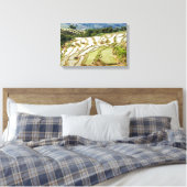 Berühmte Yuanyang Rice Terraces - Yunnan, China Leinwanddruck (Insitu (Schlafzimmer))