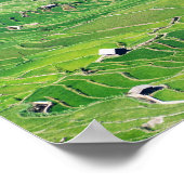 Berühmte Yuanyang Rice Terraces - Yunnan, China Poster (Ecke)