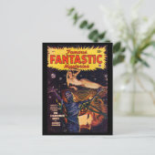 Berühmtefantastische12_Pulp Art Postkarte (Stehend Vorderseite)