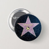 Berühmtenknopf Button (Vorne & Hinten)