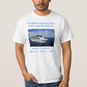 Berühmtenreflexion TA-Weiß T-Shirt