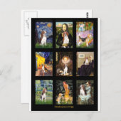 Berühmter Art Beagle Comp 1 Postkarte (Vorne/Hinten)