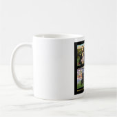 Berühmter Art Mops Composite #1 Kaffeetasse (Links)