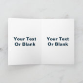 Berühmter Filmbaum Feiertagskarte (Innenseite)