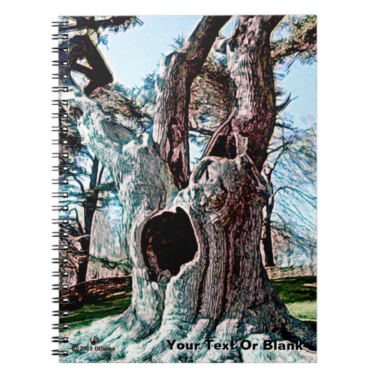 Berühmter Filmbaum Notizblock (Vorderseite)